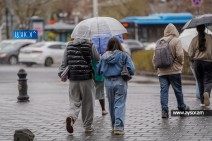 Սպասվում են տեղումներ, լեռնային շրջաններում՝ թաց ձյան տեսքով