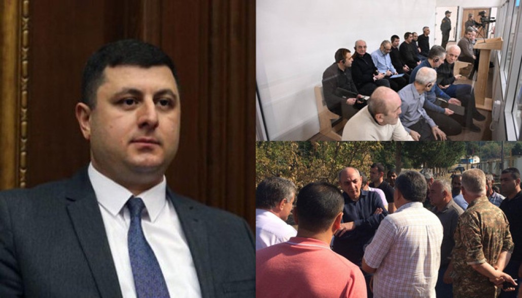 Бако Саакян заявил в суде, что  Арцахская проблема не является предметом уголовного и судебного обсуждения — Тигран Абрамян