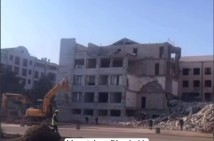 Азербайджан снес здание правительства Арцаха (Видео)