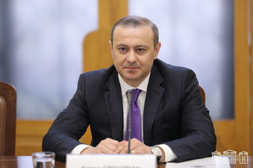 Արմեն Գրիգորյանը կատարցի գործընկերոջ հետ քննարկել է Հայաստան-Կատար երկկողմ բազմաոլորտ հարաբերությունները