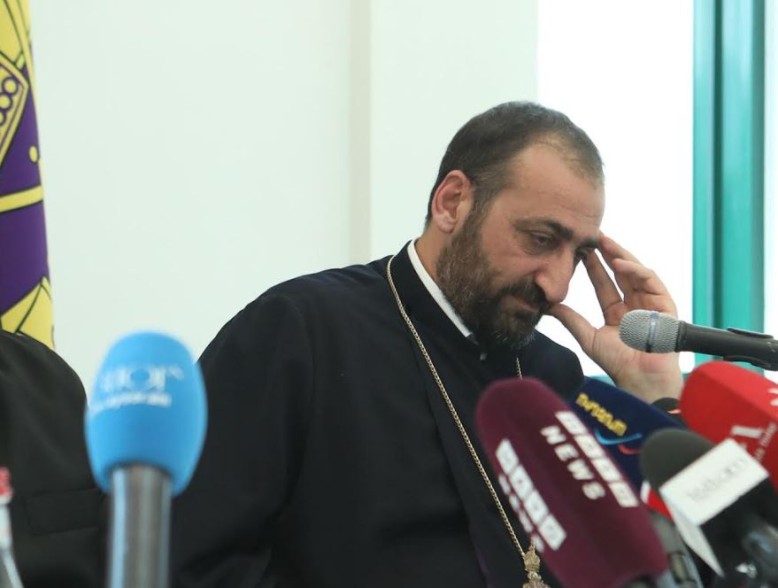 Archbishop Arshak Khachatryan arrested
