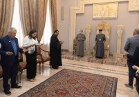 Католикос всех армян принял паломников Восточной епархии Армянской церкви США