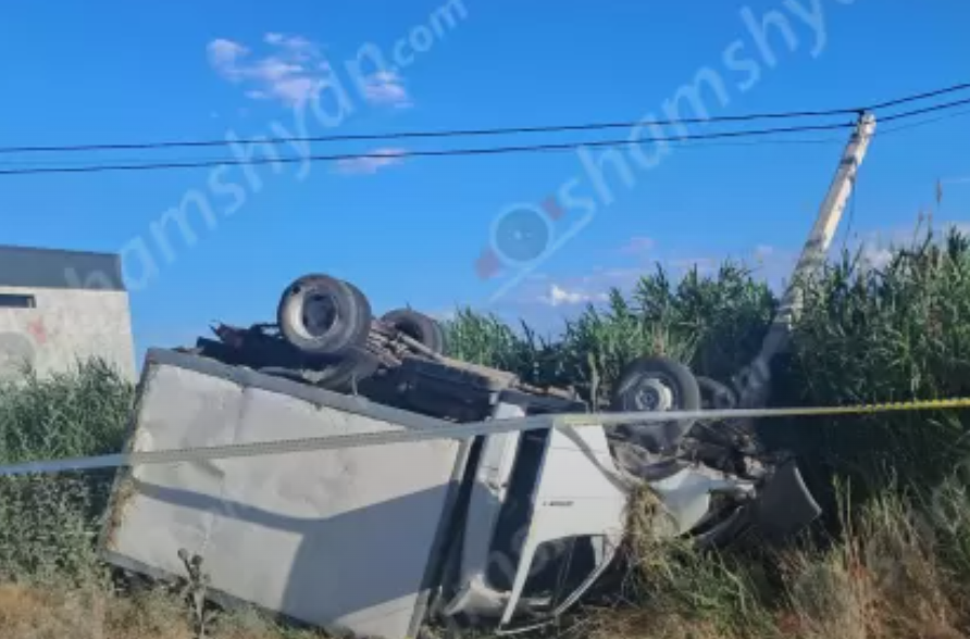 Վթար՝ Արմավիրի մարզում. վարորդներից մեկը հիվանդանոց է տեղափոխվել