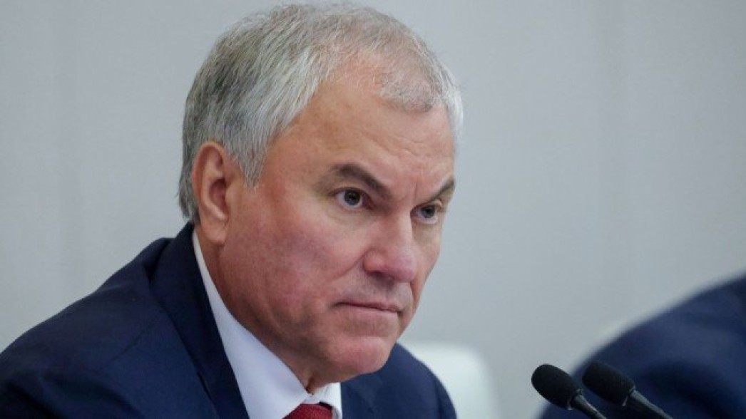 Volodin: Pashinyan pursues unfriendly policy toward Russia