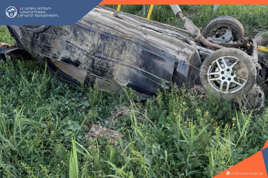 Վթար՝ Երևան-Երասխ ճանապարհին