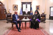 Католикос Великого Дома Киликийского и министр обороны Греции обменялись мнениями