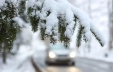 В Чамбаракском регионе идёт снег (видео)