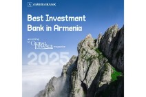 Ameriabank named Armenia’s Best Investment Bank for 2025 by Global Finance