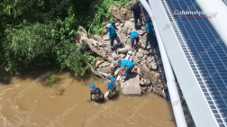 Под мостом в Хаштараке обнаружено тело утонувшего мужчины