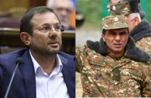 «С болью, уже третий год в тюрьме, и первым я его поздравляю с Тройным праздником — помните о нем»: Гегам Манукян посетил генерала Микаела Арзуманяна