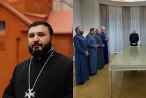 Мне стыдно за эту сцену: уже по фотографии ясно, в каких условиях подписывают эту предательскую сделку — отец Зарех