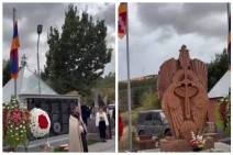 Գագիկ Ծառուկյանի աջակցությամբ Չարենցավանում տեղի է ունեցել Արցախյան բոլոր պատերազմներում անմահացած հերոսների հիշատակը հավերժացնող հուշաքարի օրհնության կարգ (Տեսանյութ)