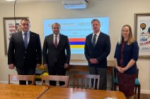 Նարեկ Մկրտչյանն ու Ջոն Շեան քննարկել են հայ-ամերիկյան տնտեսական համագործակցության խորացման ուղիները