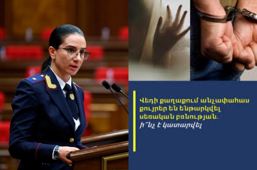 We are going to take a strict preventive measure – Anna Vardapetyan spoke about the case of sexual abuse of minor sisters in Vedi