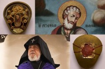 Его Святейшеству был подарен древний реликварий святого апостола Варфоломея, запечатанный кардинальской печатью Римско-Католической Церкви