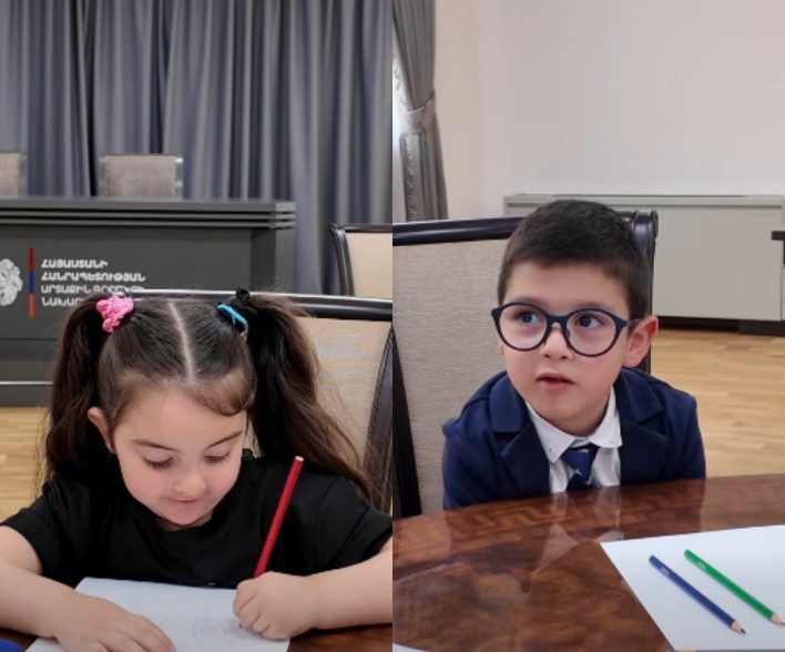 Դիվանագետների երեխաները գնացել էին ԱԳՆ (Տեսանյութ)