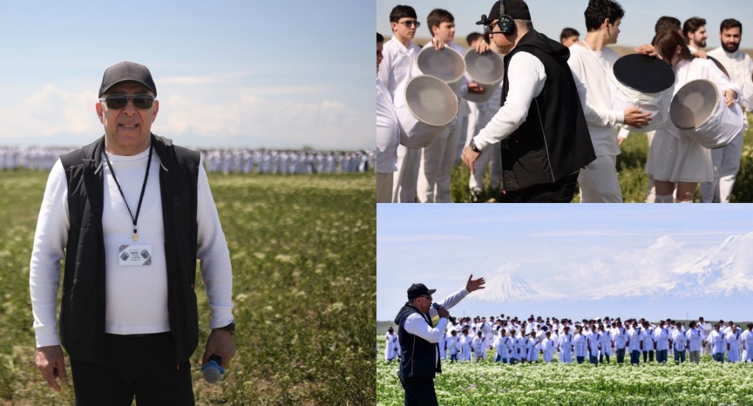 «Ի՞նչ հանցանք եմ գործում, որ վախենամ, որոշել եմ մշակույթի լեզվով մարդկանց հաշտեցնել»․ Արա Գևորգյանը՝ Արարատի ֆոնին նկարահանումների մասին