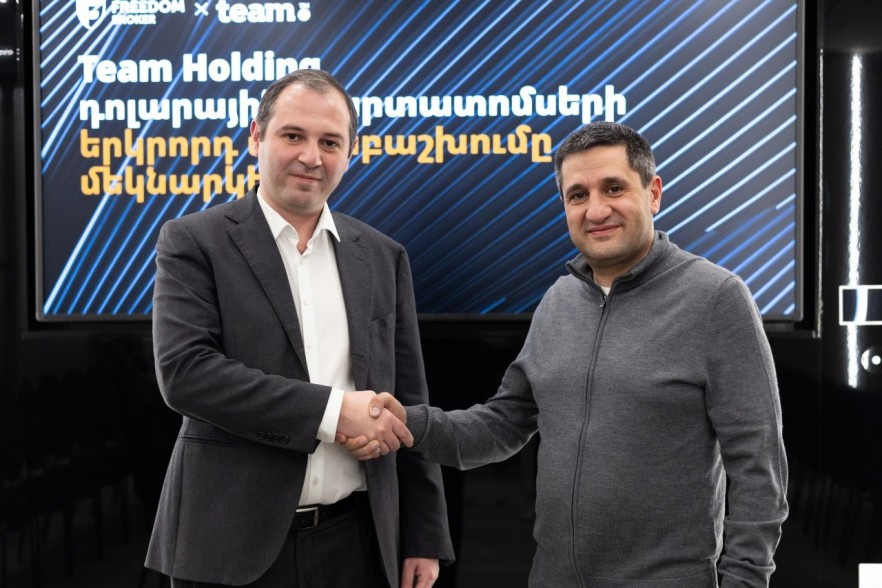 Team Holding Announces the Launch of the Second Tranche of Its USD Bond Placement. Underwriter - Freedom Broker Armenia