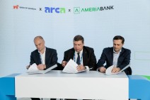 Arca National Payment System, Bank of Georgia and Ameriabank signed a memorandum of understanding
