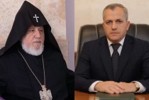 Я выразил благодарность Католикосу всех армян за его позицию по вопросу Арцаха — Самвел Шахраманян