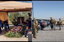 Напряжённая ситуация на кладбище в Мердзаване: туда привезли Геворга Арутюняна, признавшегося в убийстве Валоди Григоряна и Карена Абраамяна (видео)