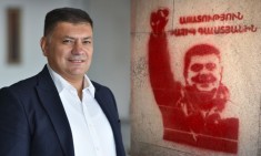 «Свободу политзаключённому Хачику Галстяну»: акция информирования в Ереване — фотографии
