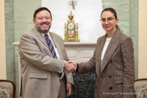 Генпрокурор Армении обсудила с временным поверенным в делах США в Армении ряд вопросов, представляющих взаимный интерес