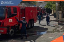 В одной из гостиниц Еревана произошёл пожар: есть пострадавший