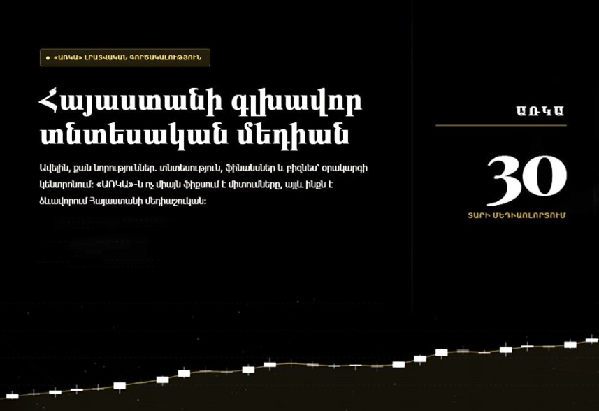 «ԱՌԿԱ» գործակալությունն իր 30-ամյակի առթիվ գործարկել է հատուկ նախագիծ գործակալության պրոդուկտների և ծառայությունների մասին