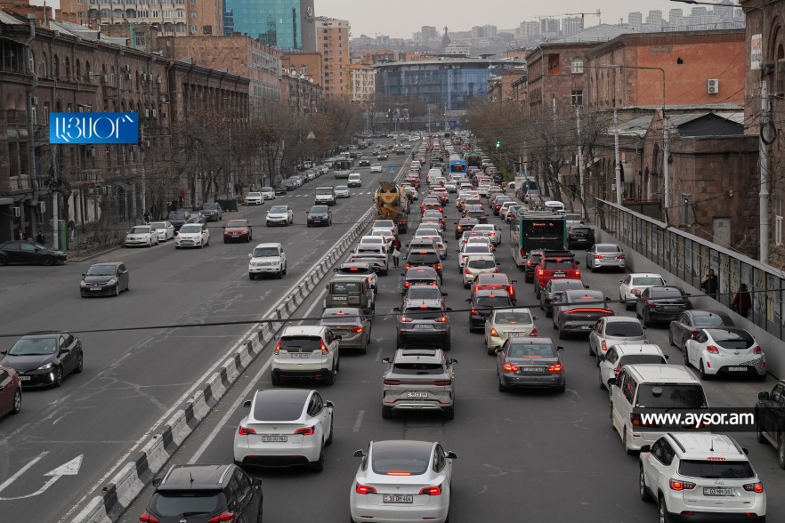 Ճանապարհահատվածում կատարվելու է երթևեկության ժամանակավոր վերադասավորում