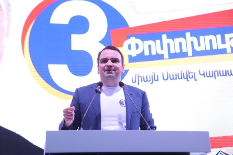 Мы хотим принести качественные изменения в нашу страну — Нарек Карапетян