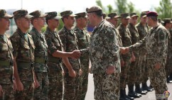 Начальник Генштаба ВС Армении присутствовал на церемонии принесения присяги военнослужащими сержантской системы ВС