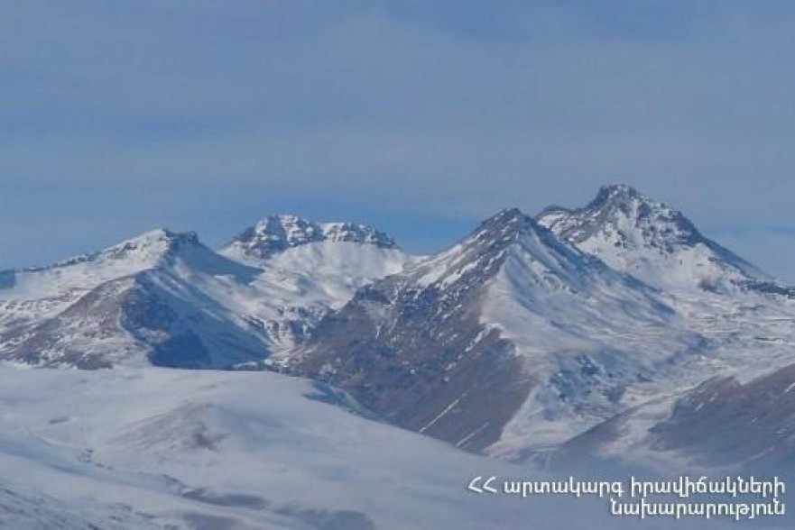 Высота снежного покрова на Арагаце достигла 234 см, в Амберде — 107 см, в Джермуке — 101 см