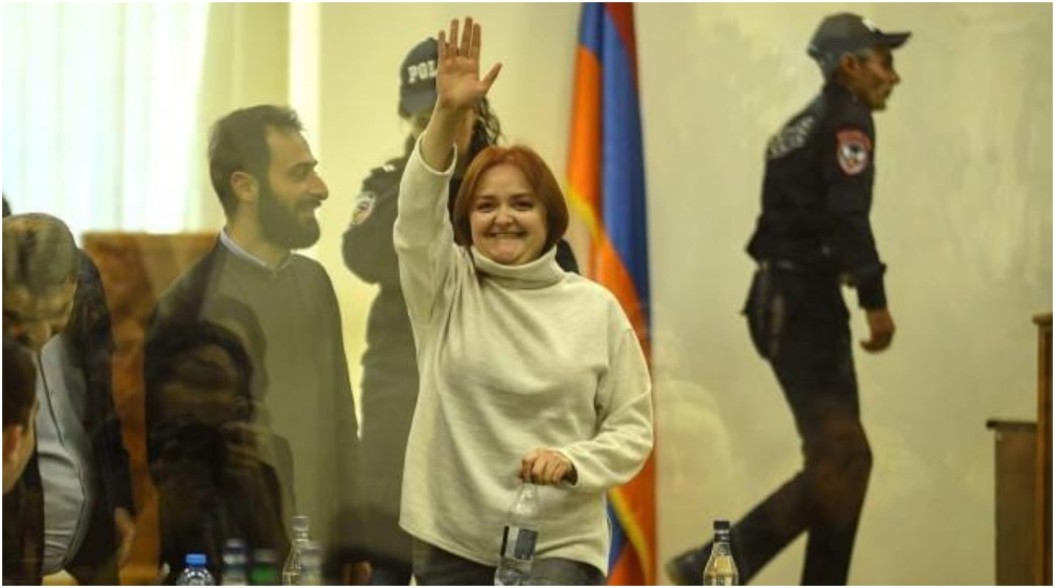 Лидия Манташян вышла на свободу