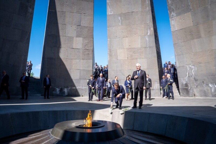 Return to this place of memory and duty, facing the indelible – Emmanuel Macron posts a message in Armenian