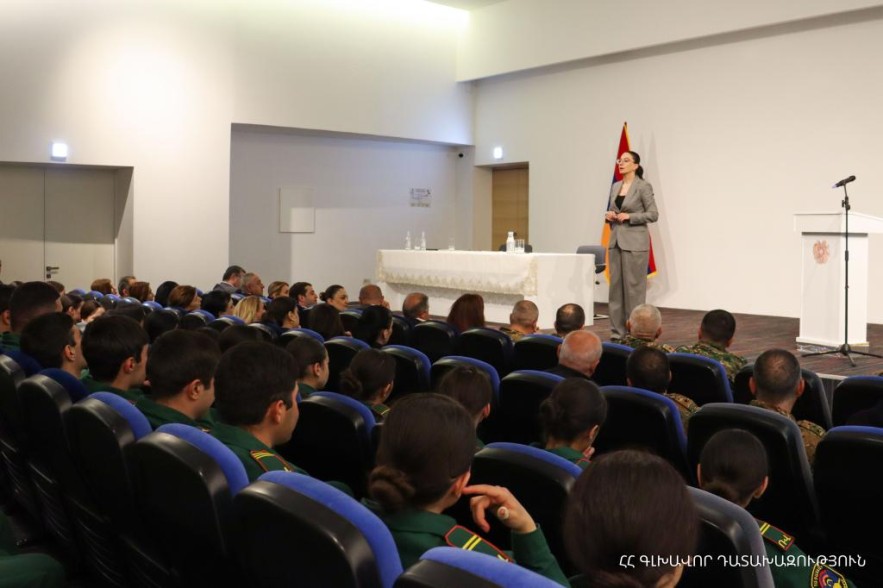 «Հրամանատարական առաջնորդությունն ընտրություն է, որը համարձակություն է պահանջում». Վարդապետյանի վարպետաց դասը՝ ռազմական վարժարանում