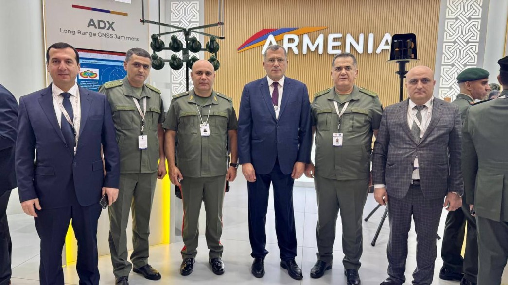 Делегация Минобороны Армении участвует в военно-технической выставке IDEX-2025 в Абу-Даби