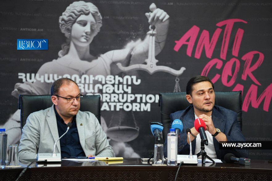 «Կոռուպցիան նախընտրական փուլում». Aysor.am-ի ֆոտոշարքը AntiCor-ի աշխատաժողովից