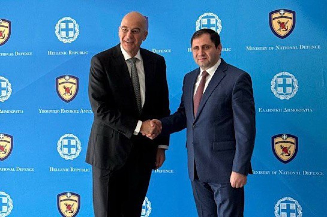 Ermənistanla Yunanıstan hərbi əməkdaşlıq məsələlərini müzakirə ediblər