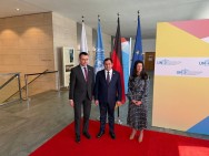 Папикян принял участие в официальной церемонии открытия совещания министров миротворческих сил ООН в Берлине