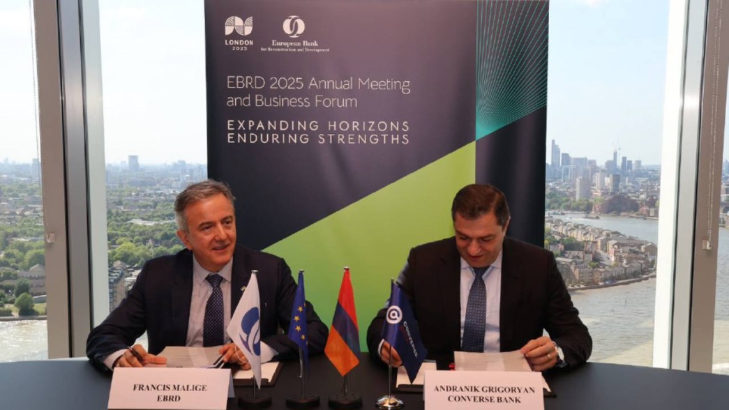Converse Bank and EBRD sign two loan facilities totaling US$ 8 million to support MSMEs and green projects