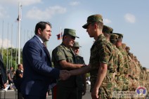 ՀՀ զինված ուժերի սերժանտական համակարգի զինծառայողները հանդիսավոր երդվել են (Լուսանկարներ)