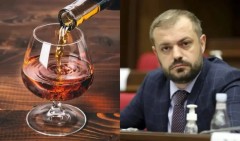 24 грузовика с армянским коньяком пересекли Верхний Ларс и въехали в РФ — Минэкономики Армении