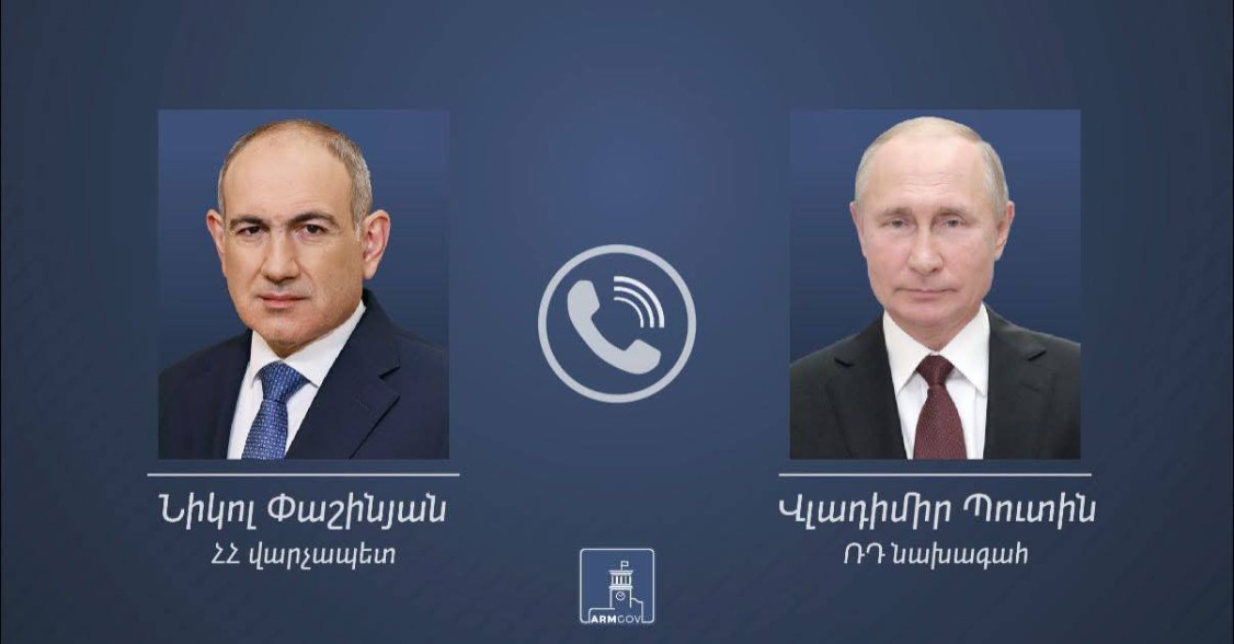 Установление мира между Арменией и Азербайджаном открывает новые возможности не только для Армении и Азербайджана, но и для всех стран региона — состоялся телефонный разговор Пашиняна и Путина