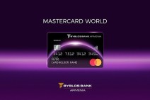 Byblos Bank Armenia introduces the Mastercard World card