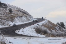 В ряде регионов Армении идёт снег