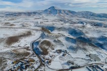 В ряде населённых пунктов Армении идёт снег