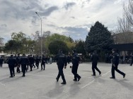 Перед митингом партии «Сильная Армения» полиция стянула силы к площади Свободы: фото