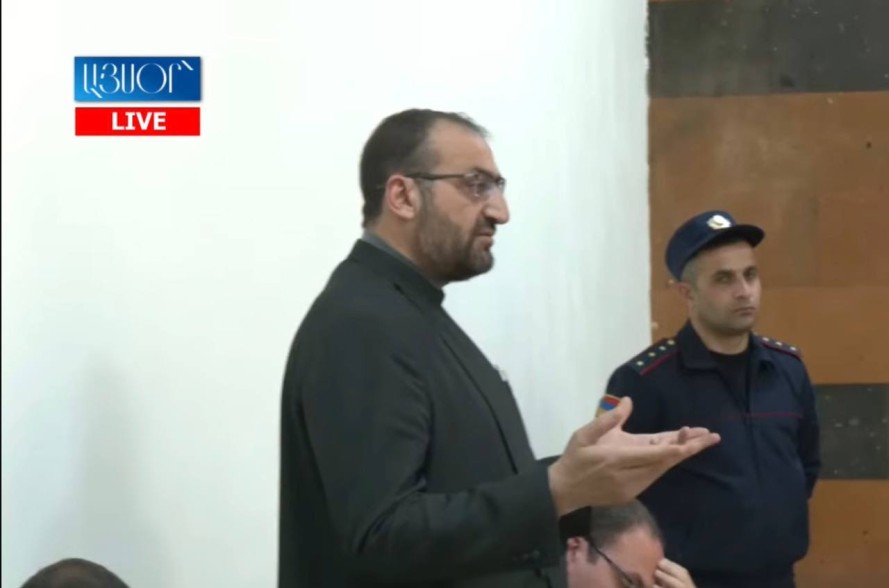 “I have not engaged in political activity, but my accusation is a case built with elements of pure political persecution; it is false and fabricated” – Archbishop Arshak Khachatryan