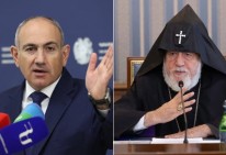 «Ни один католикос никогда не был Церковью»: Никол Пашинян (видео)